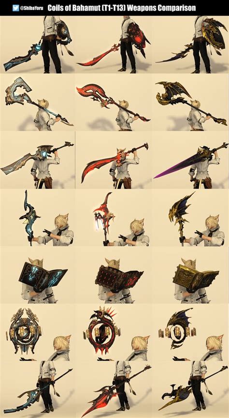 ffxiv dreadwyrm weapons.